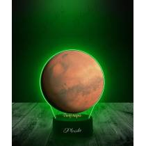 Lampka LED 3D Plexido z Nadrukiem Prezent Astronomia Planeta Mars - 3