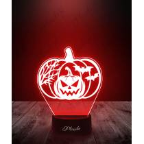 Lampka LED 3D Plexido Halloween Dynia Nietoperze - 1