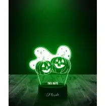 Lampka LED 3D Plexido Halloween Straszne Dynie - 2