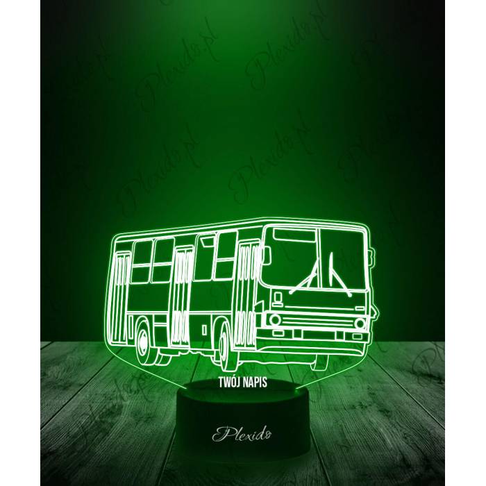 Lampka LED 3D Plexido Autobus Ikarus 260 - 1