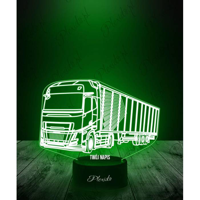 Lampka LED 3D Plexido Volvo FH Ciężarówka - 1