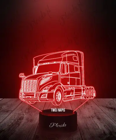 Lampka LED 3D Plexido Ciężarówka Volvo VNL - 1