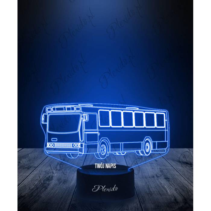 Lampka LED 3D Plexido Autobus Jelcz M11 - 1