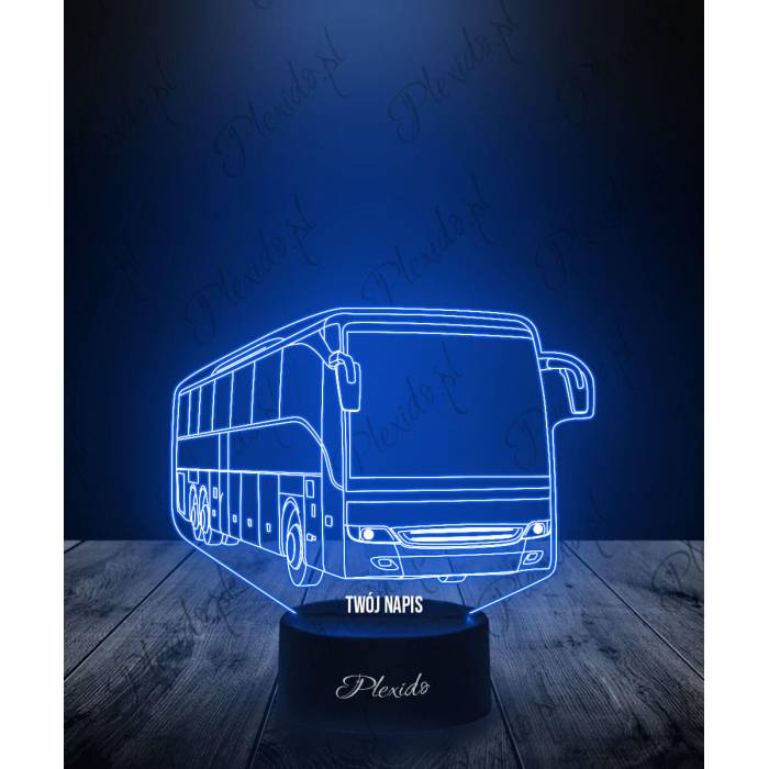 Lampka LED 3D Plexido Autobus Mercedes Tourismo - 1