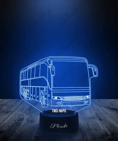 Lampka LED 3D Plexido Autobus Mercedes Tourismo - 1