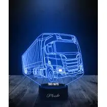 Lampka LED 3D Plexido Ciężarówka Scania R560 - 1