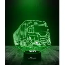 Lampka LED 3D Plexido Ciężarówka Scania R560 - 3