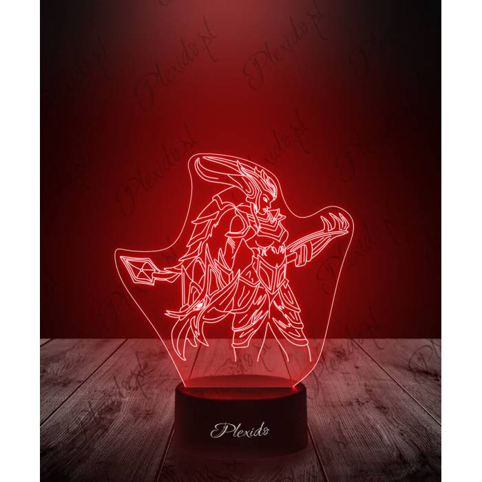 Lampka LED 3D Plexido Leaque Of Legends Shyvana - 1