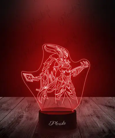 Lampka LED 3D Plexido Leaque Of Legends Shyvana - 1