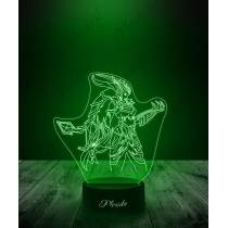 Lampka LED 3D Plexido Leaque Of Legends Shyvana - 2