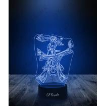 Lampka LED 3D Plexido Leaque Of Legends Sona - 3