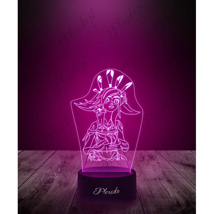 Lampka LED 3D Plexido Leaque Of Legends Neeko - 1