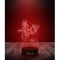 Lampka LED 3D Plexido Leaque Of Legends Nami - 1