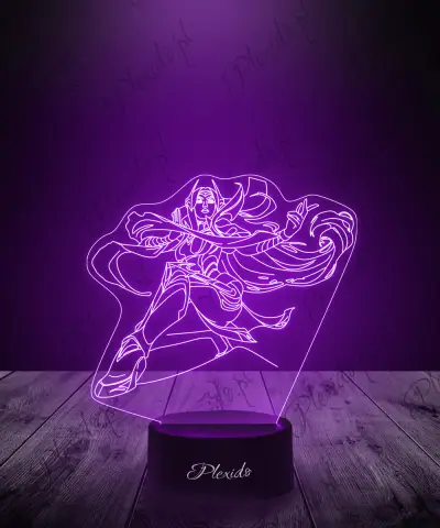 Lampka LED 3D Plexido Leaque Of Legends Irelia - 1