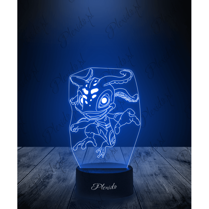 Lampka LED 3D Plexido Leaque Of Legends Fizz - 1