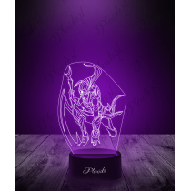 Lampka LED 3D Plexido Leaque Of Legends Diana - 1