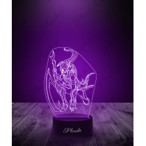 Lampka LED 3D Plexido Leaque Of Legends Diana - 1