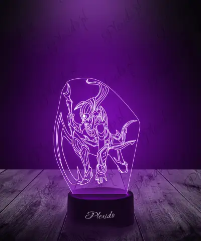 Lampka LED 3D Plexido Leaque Of Legends Diana - 1