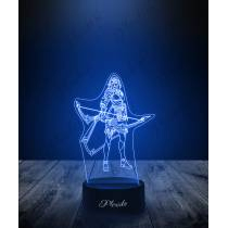 Lampka LED 3D Plexido Leaque Of Legends Ashe - 1