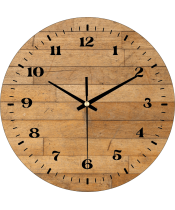 zegar_ścienny_do_biura_plexido_drewno_panele