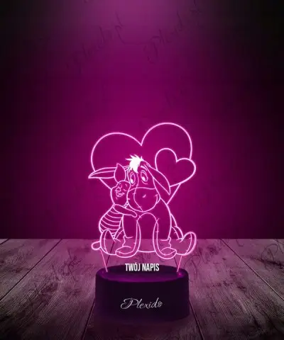 3D LED Lampe Eeyore und...