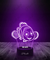 3D LED Lamp Fairy Tale Finding Nemo Gift For Child