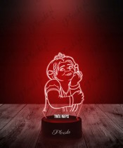 3D LED Lampe Märchen Shrek Prinzessin Fiona für Kinder