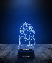 3D LED Lamp Fairy Tale Shrek Princess Fiona For Children