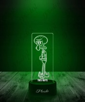 3D LED Lamp Spongebob Squarepants Squidward Tentacles