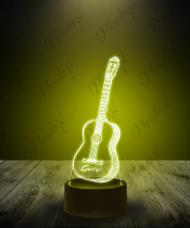Lampka LED 3D Plexido Gitara Klasyczna - 1