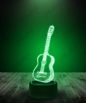 Lampka LED 3D Plexido Gitara Klasyczna - 2