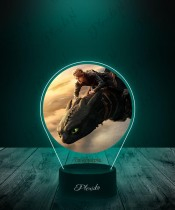 Drachenzähmen leicht gemacht 3D Plexido LED Lampe