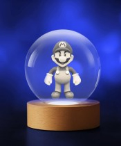 Crystal Ball 3D Super Mario