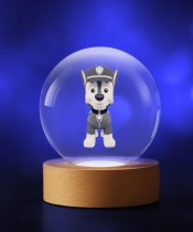 Kryształowa Kulka 3D Chase Psi Patrol