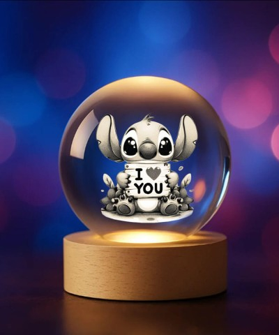 Kryształowa Kulka 3D Stich...