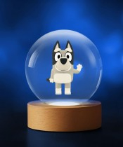 3D Crystal Ball Fairy Tale Bluey
