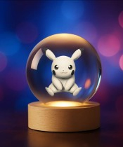 Pokemon Pikachu 3D Crystal Ball
