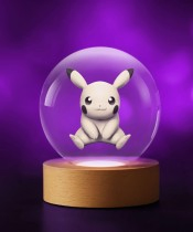 Pokemon Pikachu 3D Crystal Ball