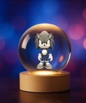 Kryształowa Kulka 3D Bajka Sonic