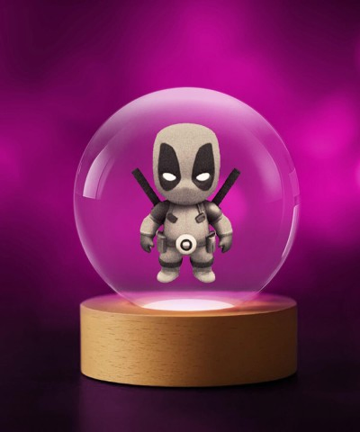 Kryształowa Kulka 3D Deadpool