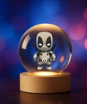 Kryształowa Kulka 3D Deadpool