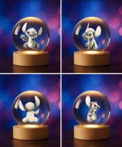 3D Crystal Ball Waving Stitch