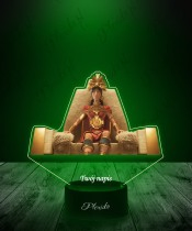 3D LED Lamp with Print Kayara Undefeated Inca Emperor