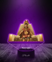3D LED Lamp with Print Kayara Undefeated Inca Emperor