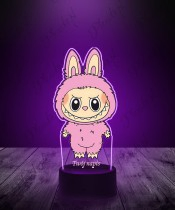 3D LED Lamp with Print Labubu Lychee Berry