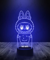 3D LED Lamp Monster Labubu