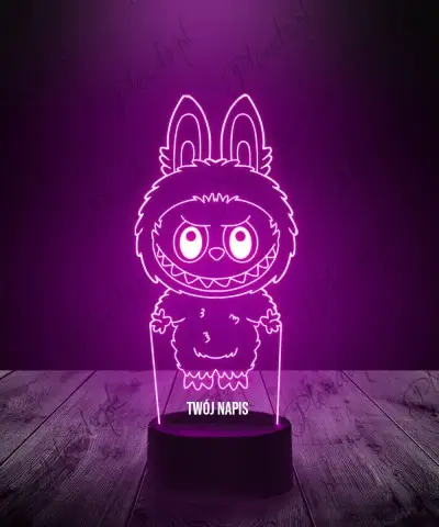 3D LED Lamp Monster Labubu