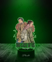 The Last Of Us Ellie and Joel 3D Printed LED Lamp