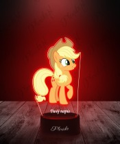 3D LED Lamp with Print My Little Pony Applejack