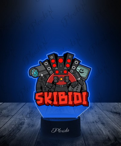 Lampka LED 3D z Nadrukiem...